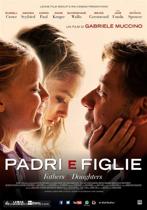 Fathers And Daughters 2015 Italian Movie Poster