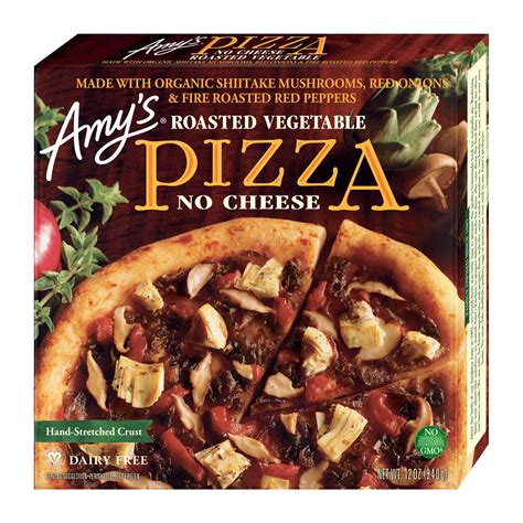 Amys Kitchen Vegan Roasted Vegetable Pizza Full Size 12oz Box