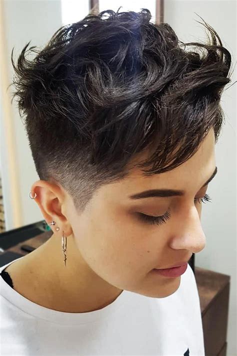 So, if you have really short hair, bear this in mind and pencil in some time to let it get longer before you. High Top Fade #fadehaircut #pixie #shorthairpixie | Taper ...