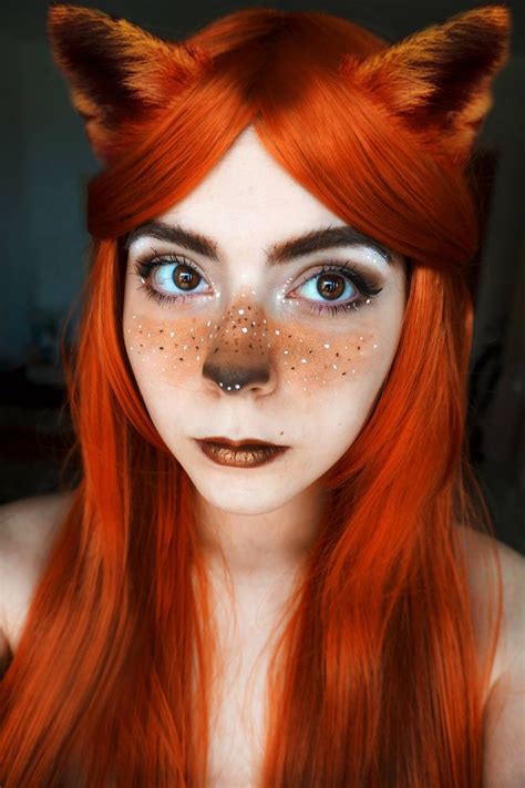 By Rolling Neko Fox Makeup Fox Makeup Halloween Cosplay Makeup