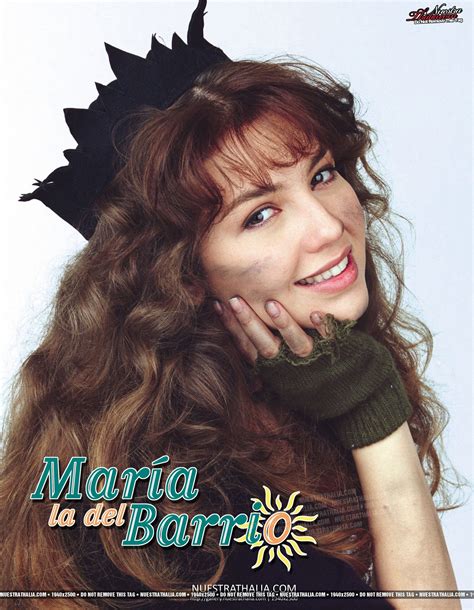 1995 María La Del Barrio Thalia Thalia Reality Tv Growing Up