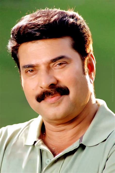 Actor Mammootty Mammooty Malayalam Best Actor Large Close Up Photo