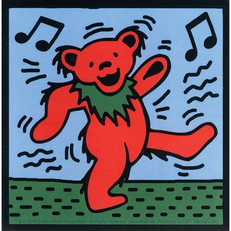 Rare promo picturing all the bears in series 1, 2, 3, including black peter. Dancing Bear Sticker in 2021 | Grateful dead sticker, Grateful dead dancing bears, Dancing bears