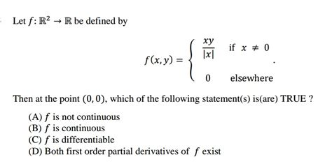 Continuous graphs or non continuous graphs. calculus - Is this multivariable function differentiable ...