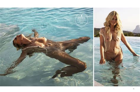 Diana Herold Nuda 30 Anni In Playboy Magazine Germany