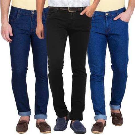 Skin Fit Party Wear Denim Plain Men Jeans Waist Size 28 34 At Rs 300piece In New Delhi