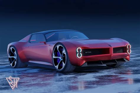 Pontiac Gto Ev Unofficial Concept Talks Revival Based On Ford Designer
