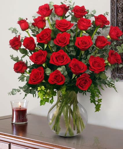 24 Radiant Roses Lifestyle Arrangement In Charlotte Nc Flowers Plus