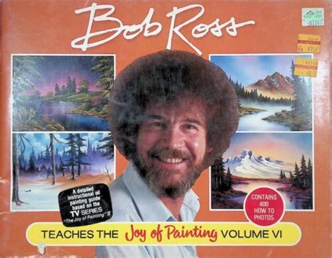 1986 Bob Ross Teaches The Joy Of Painting Volume Vi 6 Instruction Book