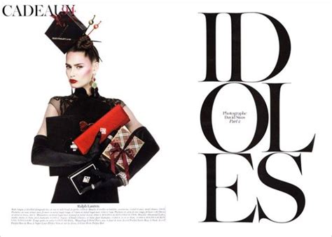 The Typofiles 129 French Vogue Fashion Magazine Layout Fashion