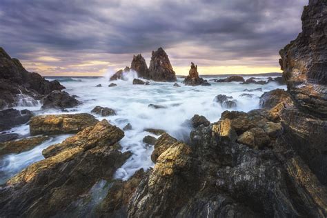 The Impressive Camel Rock At Bermagui On The South Coast Of New South
