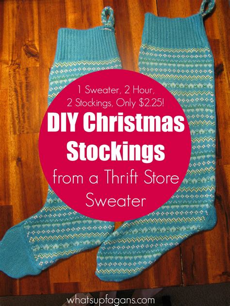 27 Free Diy Homemade Christmas Stockings Patterns And Tutorials