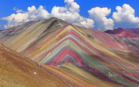 Vinicunca Mountain Peru Bing Wallpaper 42982791 Fanpop