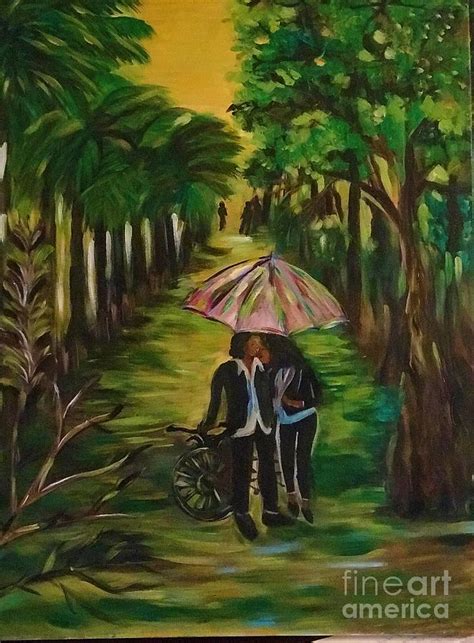 Lovers Lane Painting By Janet Lilethia Harvey Fine Art America