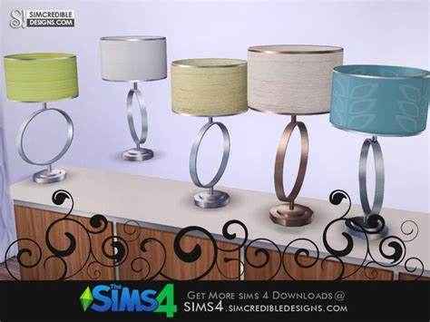 By Found In Tsr Category Sims 4 Table Lamps