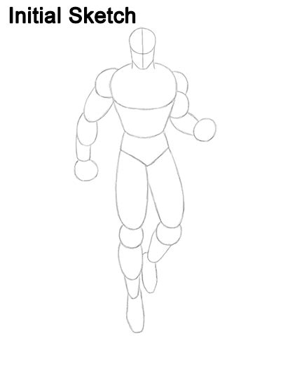 How To Draw Superman Full Body