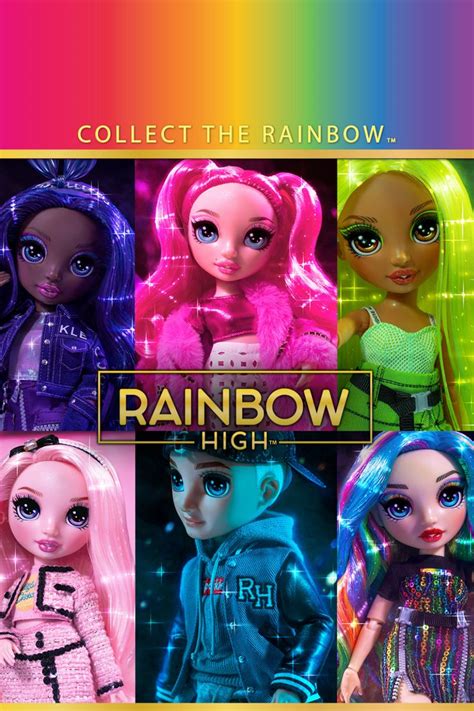 Rainbow High In 2021 Rainbow Cute Dolls Roygbiv