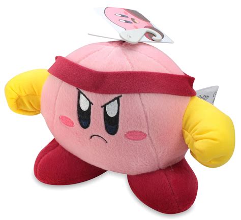 New Official 6 Bandana Fighter Kirby Plush Doll Stuffed Toy By