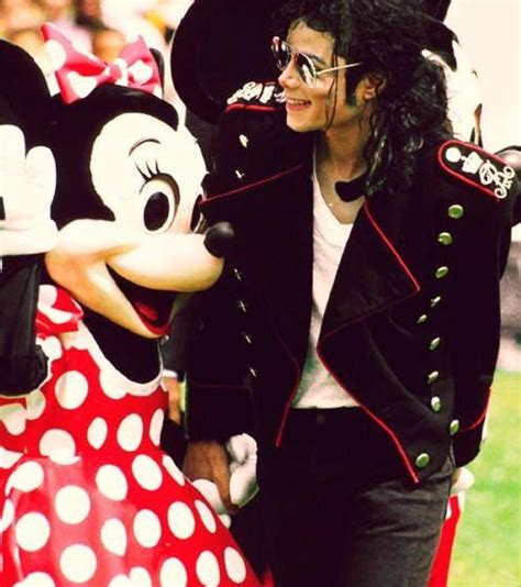 Michael Jackson And Minnie Mouse Disney Photo 36426469 Fanpop