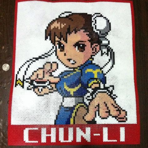 Chun Li Anime Pixel Art Pixel Art Grid Pixel Art Templates Images And Photos Finder