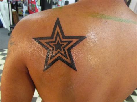 Star Tattoos Can Be A Symbol Of Fame Or Notoriety A Star Within A Star