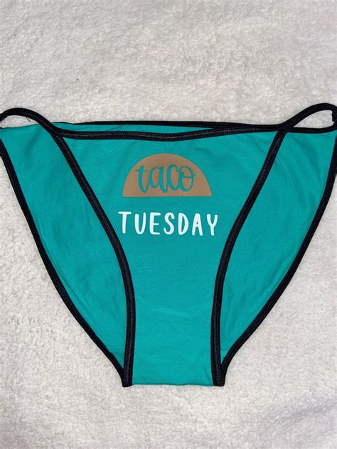 Day Of The Week Underwear Set Etsy