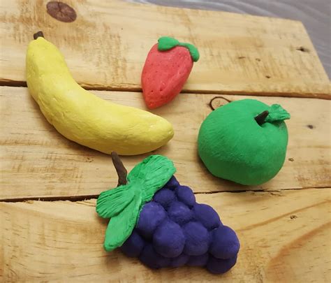 Air Dry Clay Fruits School Project Bestoka Best Diy Projects