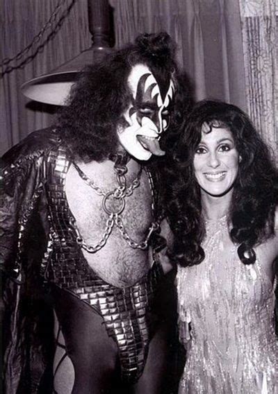 Gene Simmons And Cher Dated In The 70s Gene Simmons Kiss Famous