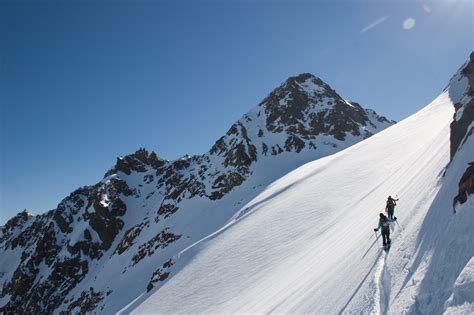 Zufrittspitze 3439 M Überschreitung Vom Zufritt Stausee Skitour