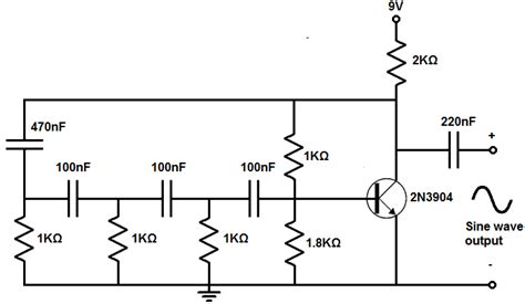 How To Build A Sine Wave Generator Circuit With A Transistor