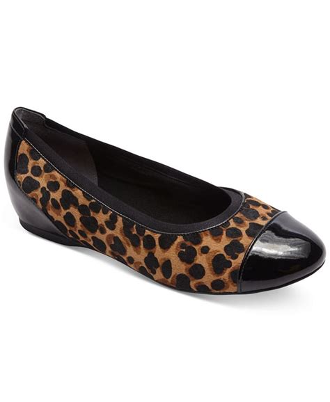 Rockport Womens Total Motion Ballet Flats Macys