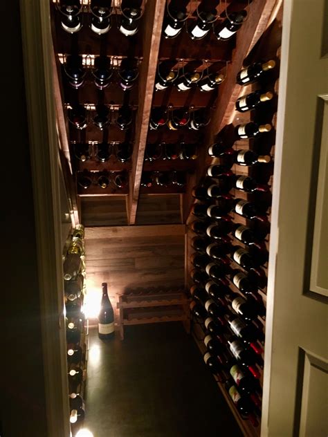 Under The Stairs Wine Storage Italianwine Home Wine Cellars Diy