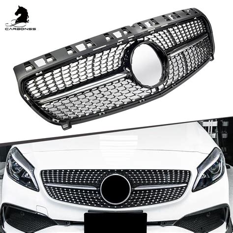 Diamond Type Front Grille For Mercedes Benz W176 2013 2015 China