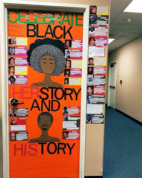 Black History Month Door Decorating Ideas