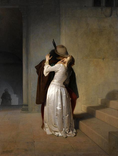The Kiss Painting By Francesco Hayez