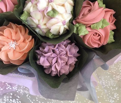Pin by Baked Blooms on Baked Blooms - Cupcake Bouquets | Custom cupcakes, Cupcake bouquet ...