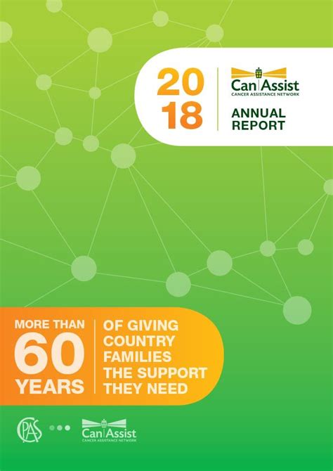 2018 Can Assist Annual Report Cancer Assistance Network Nsw