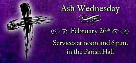 Ash wednesday is a christian festival. Ash Wednesday Services | All Saints Episcopal Church