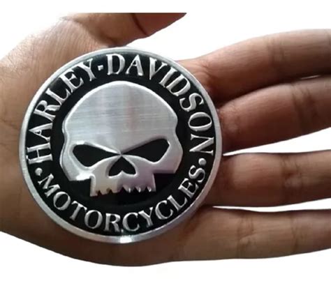 Emblema Harley Davidson Nuevo Alumino Sticker 3m MercadoLibre