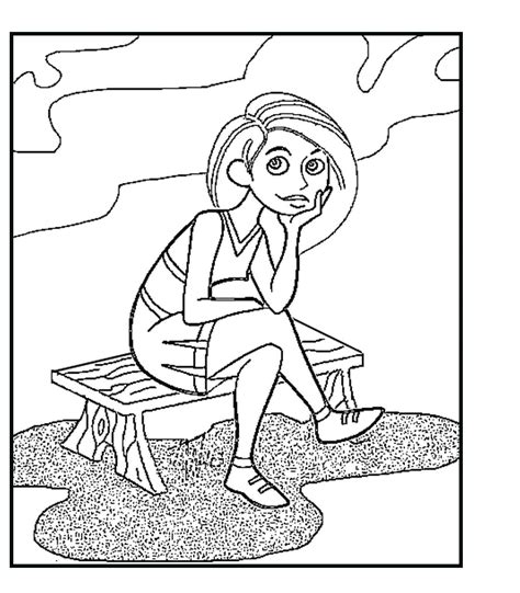 Kim Possible Coloring Pages Clip Art Library