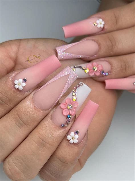 38 Elegant French Tip Coffin Nails Youll Love In Summer Page 13 Of