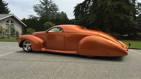1939 Lincoln Zephyr Coupe Chopped Top Street Rod Hot Custom Low Usa 02