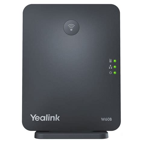 Yealink W60p Ip Phone Wireless Dect Rapid Wire Communications