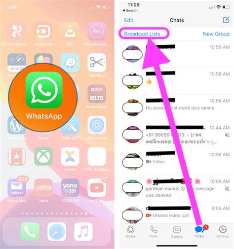 How To Adddelete Contacts From Whatsapp Broadcast List Iphone