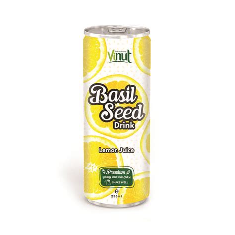 250ml Vinut Brand Basil Seed Drink With Kiwi Juice Flavour India