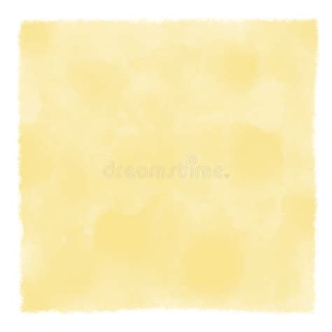 Yellow Watercolor Texture Background Stock Illustration Illustration