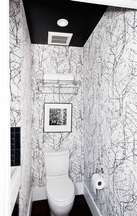 Gorgeous Wallpaper Ideas For Your Modern Bathroom