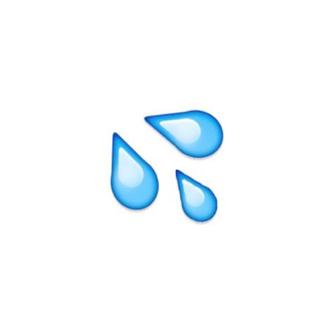 Splashing Sweat Symbol Symbols Emoji Polyvore