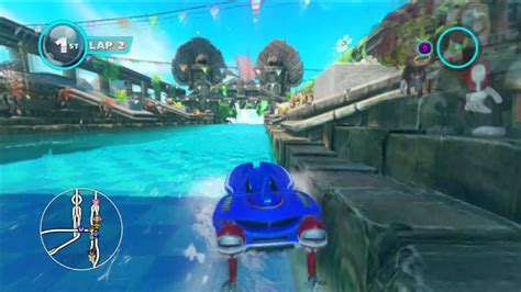 Sonic And All Stars Racing Transformed Temple Trouble 1080 Hd Youtube