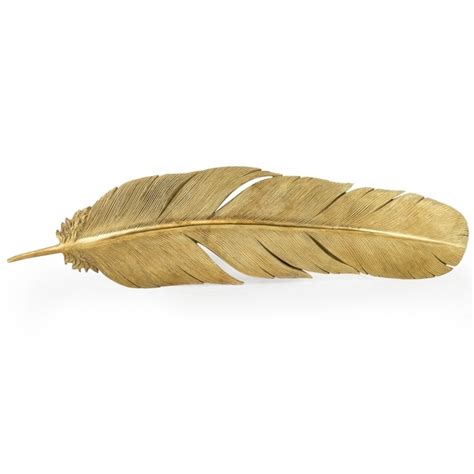 Large Gold Feather Home Accessories Online